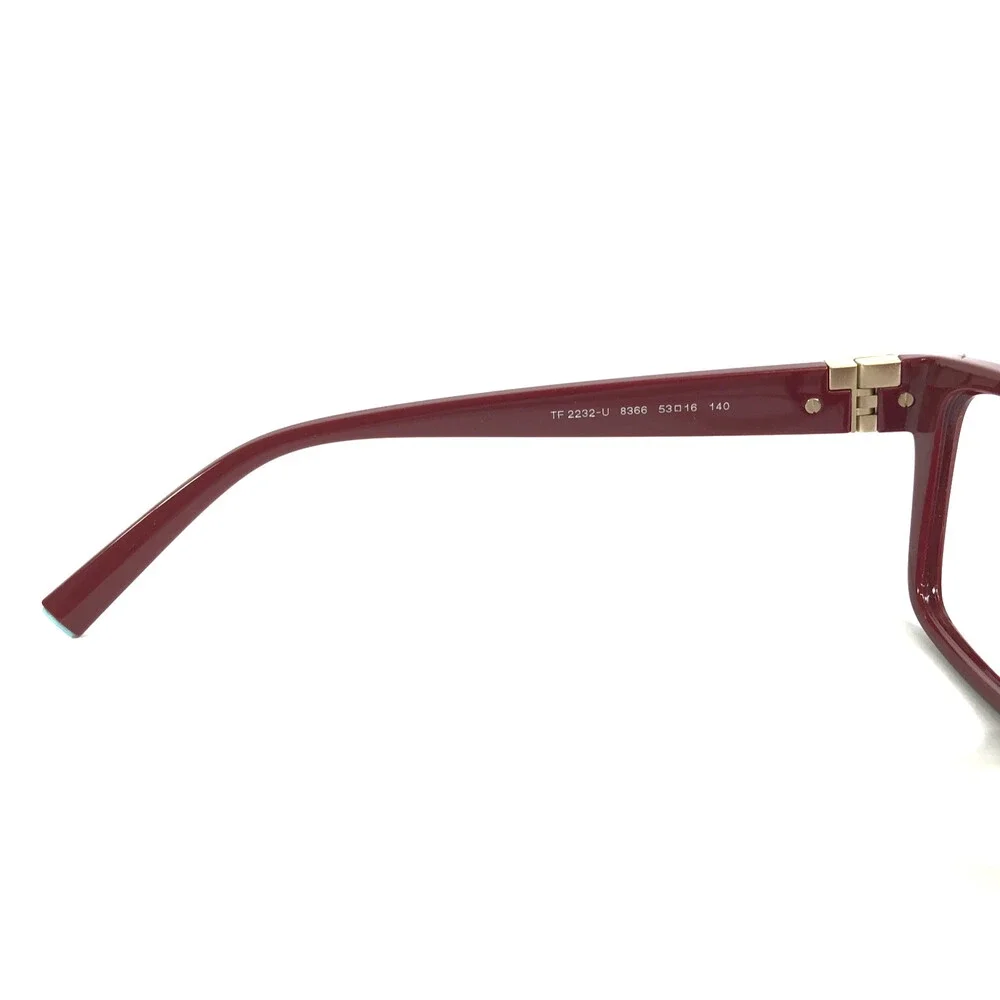 Tiffany & Co. Eyeglasses Frames TF2232-U 8366 Fired Brick Gold Logos 53-16-140